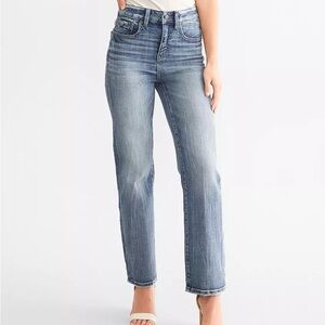 Buckle Black Fit No. 35 Cropped Straight High Rise Shaping Smoothing Jean 27x28